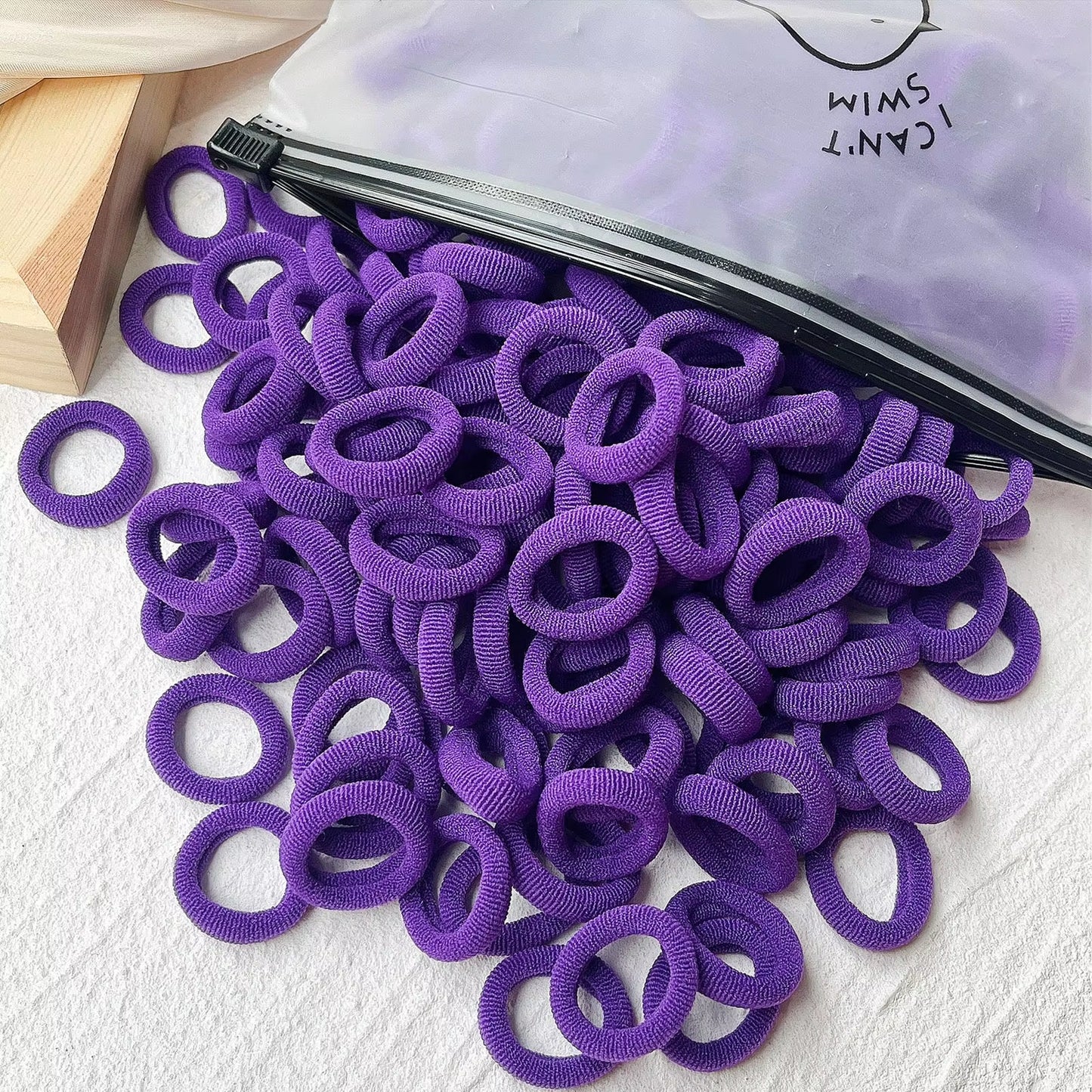 20/50Pcs Kids Elastic Hair Bands Girls Sweets Scrunchie Rubber Band for Children Hair Ties Clips Headband Baby Hair Accessories