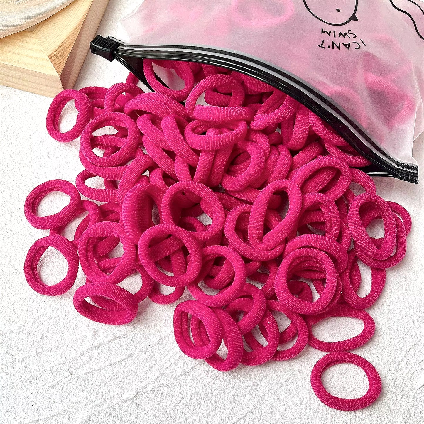 20/50Pcs Kids Elastic Hair Bands Girls Sweets Scrunchie Rubber Band for Children Hair Ties Clips Headband Baby Hair Accessories
