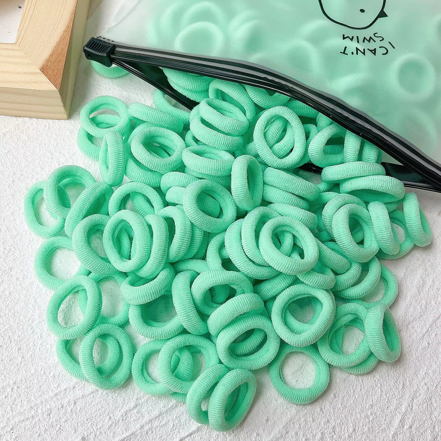 20/50Pcs Kids Elastic Hair Bands Girls Sweets Scrunchie Rubber Band for Children Hair Ties Clips Headband Baby Hair Accessories