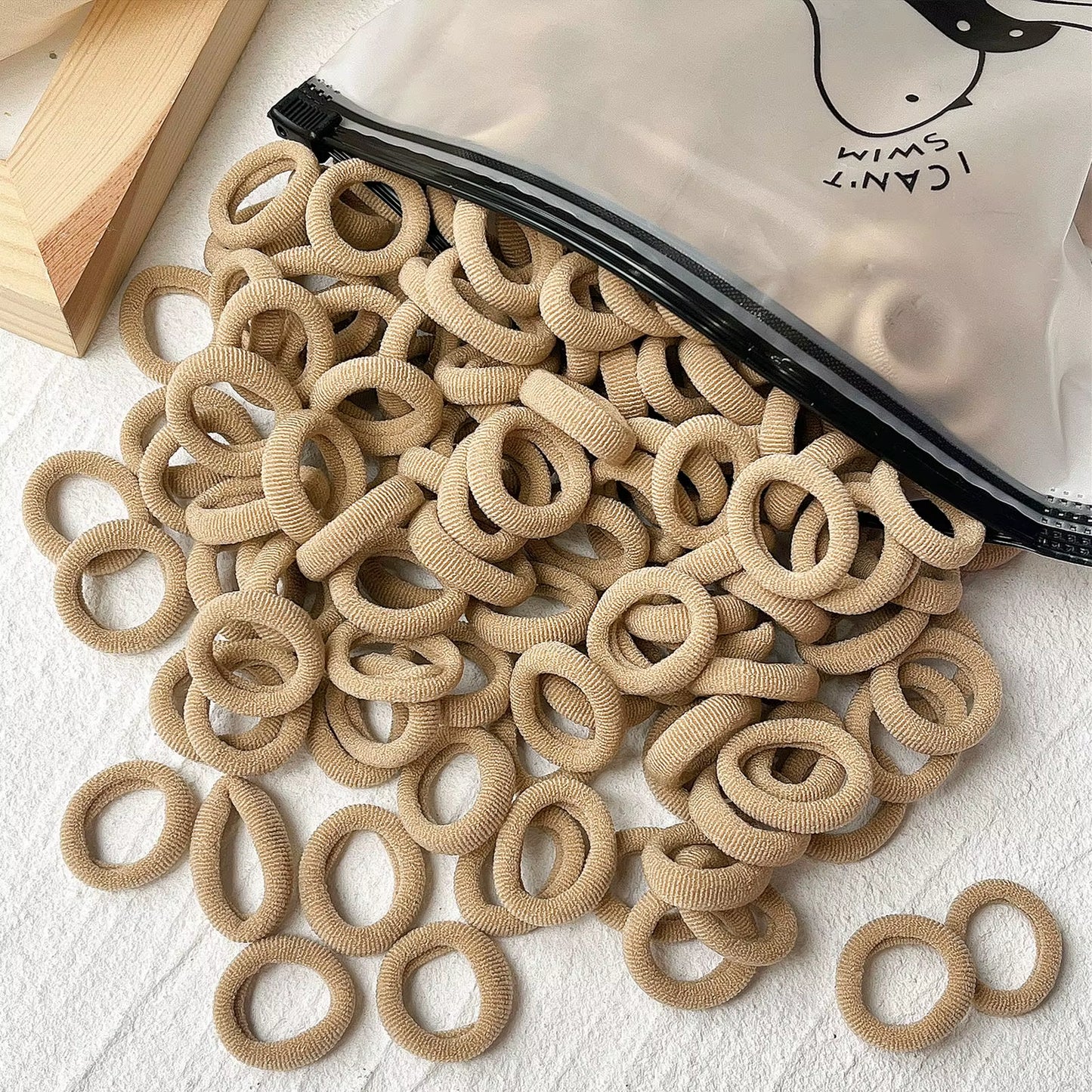 20/50Pcs Kids Elastic Hair Bands Girls Sweets Scrunchie Rubber Band for Children Hair Ties Clips Headband Baby Hair Accessories