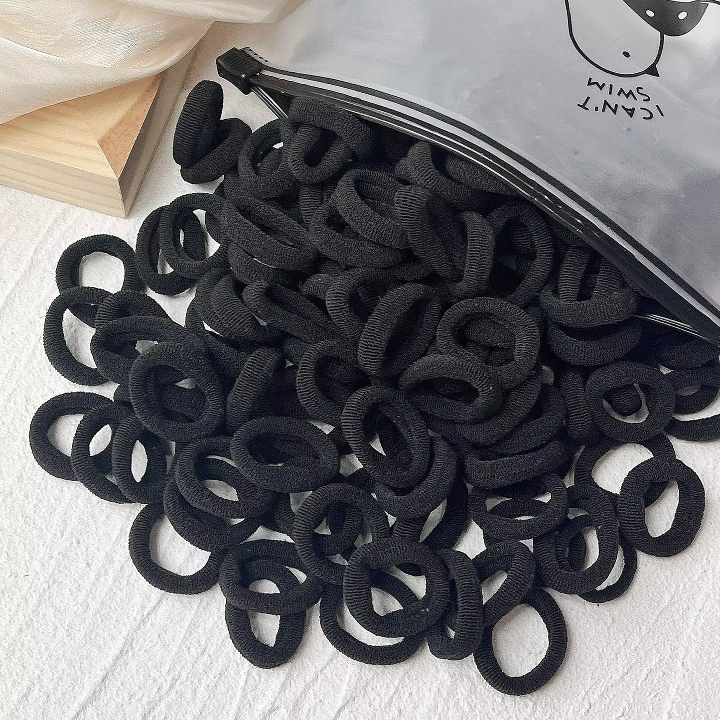 20/50Pcs Kids Elastic Hair Bands Girls Sweets Scrunchie Rubber Band for Children Hair Ties Clips Headband Baby Hair Accessories