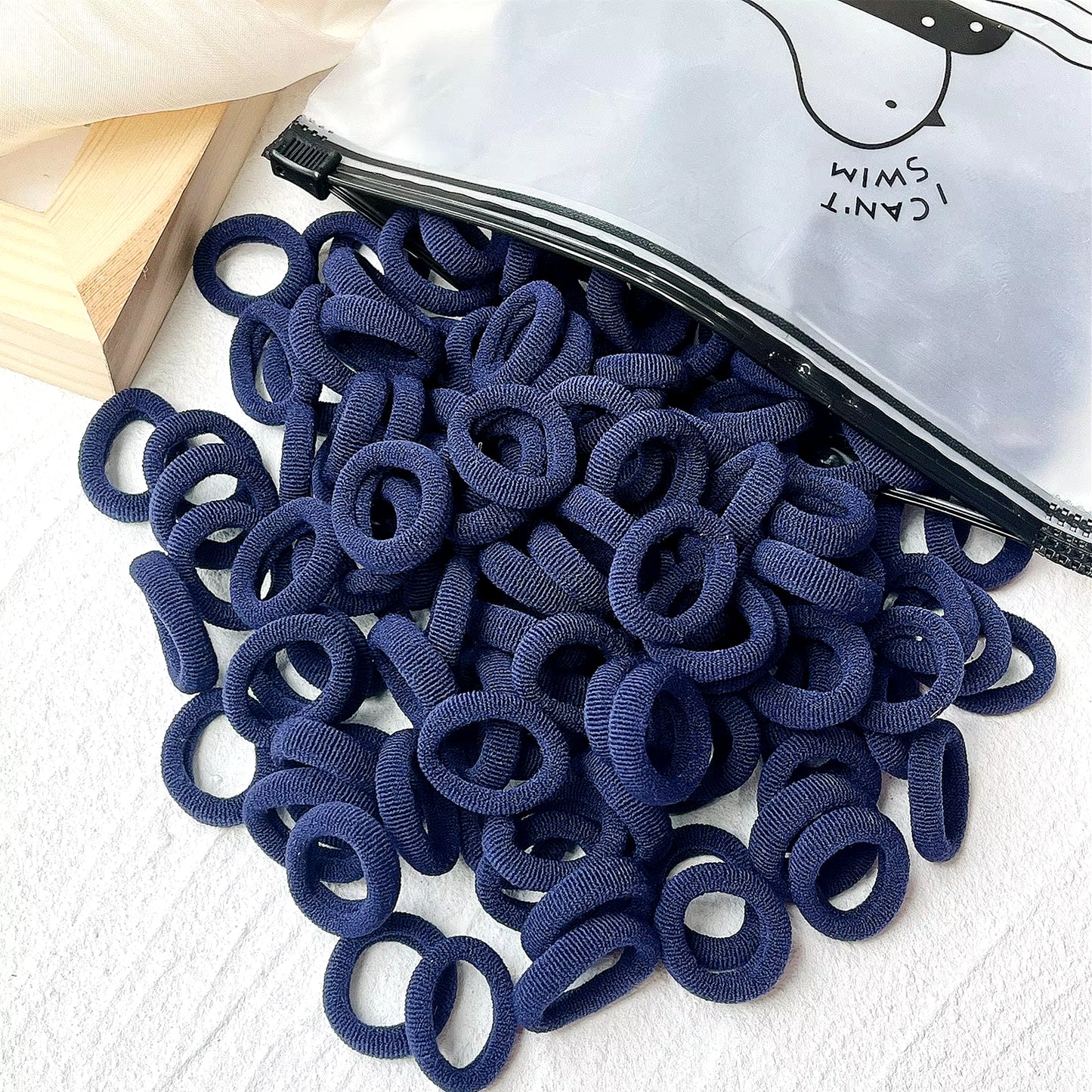 20/50Pcs Kids Elastic Hair Bands Girls Sweets Scrunchie Rubber Band for Children Hair Ties Clips Headband Baby Hair Accessories