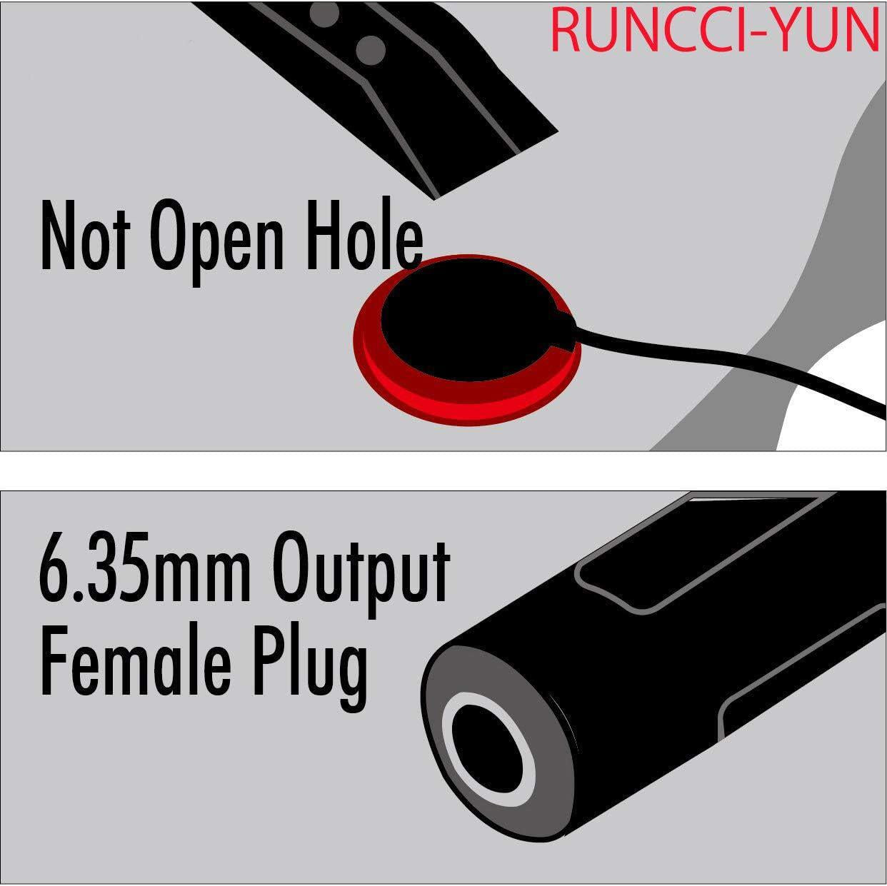 2 Pcs Piezo Contact Microphone Mic, Guitar Microphone Pickup, for Guitar Violin