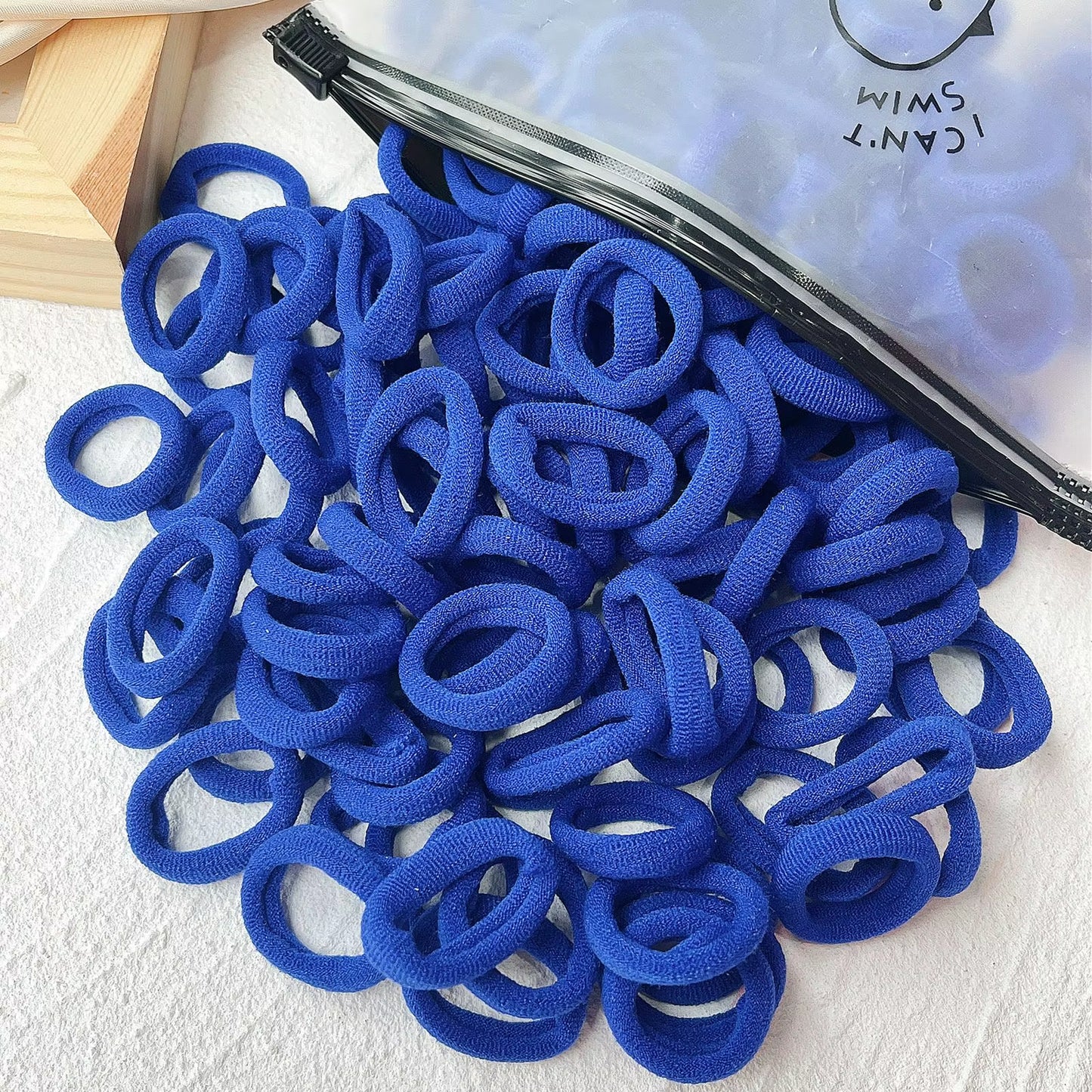 20/50Pcs Kids Elastic Hair Bands Girls Sweets Scrunchie Rubber Band for Children Hair Ties Clips Headband Baby Hair Accessories