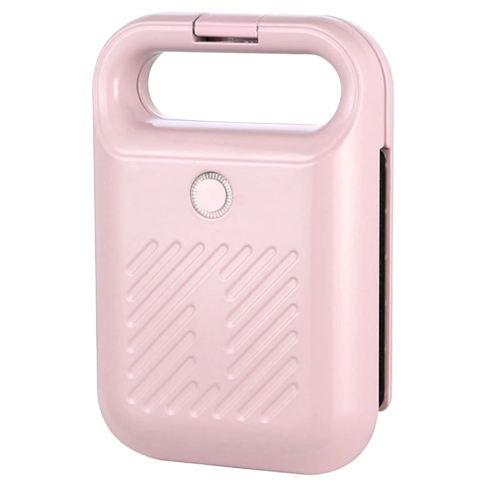 Electric Sandwich Maker Panini Press with Non-Stick Coating Home Toaster Light Food Making Machine for Meat Beef Omelette