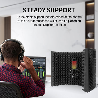 Ambient Reflection Filter Isolation Shield 3 Fold