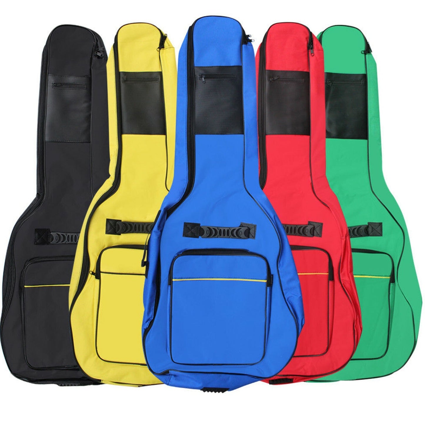 FULL SIZE PADDED PROTECTIVE CLASSICAL ACOUSTIC GUITAR BACK BAG CARRY CASE HOLDER