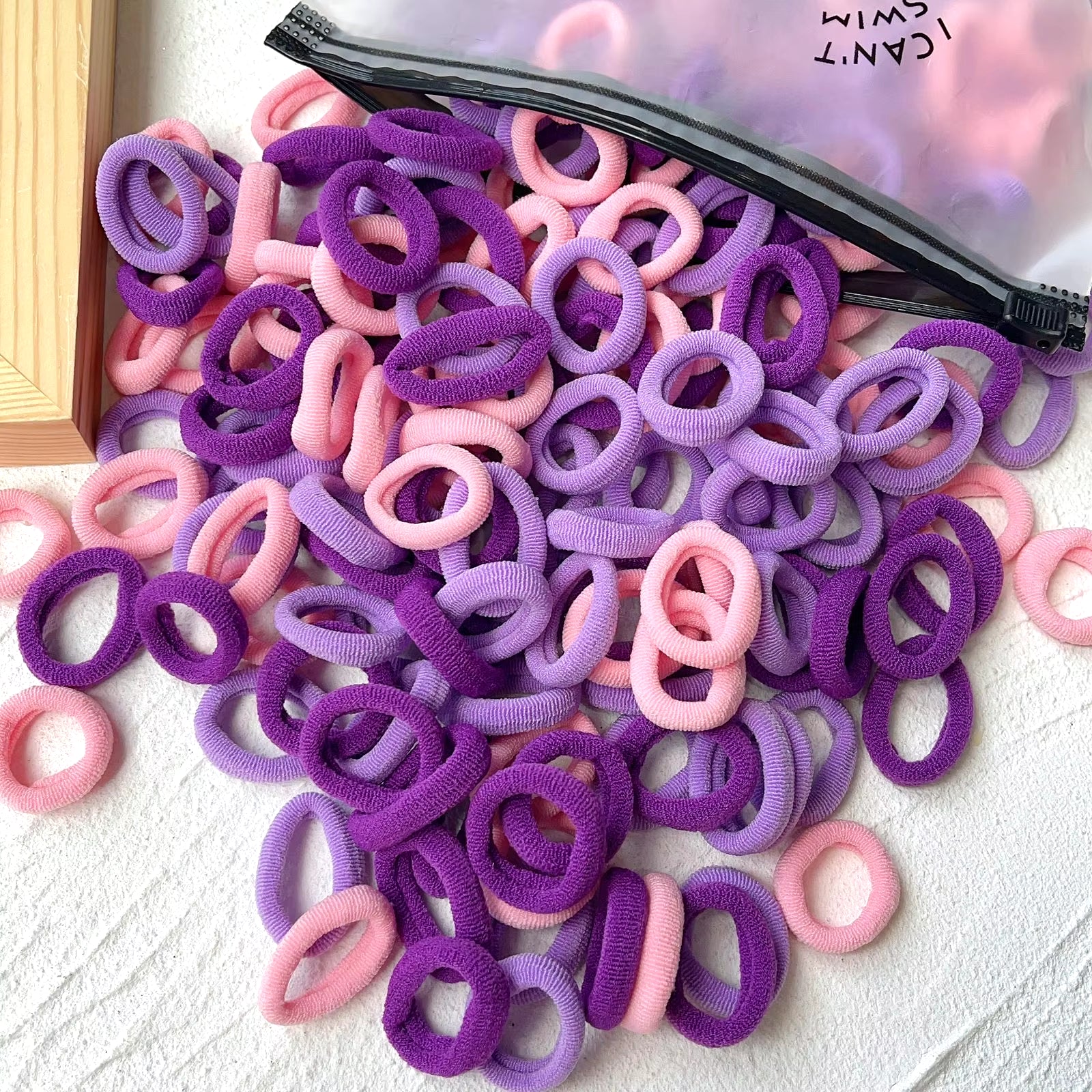 20/50Pcs Kids Elastic Hair Bands Girls Sweets Scrunchie Rubber Band for Children Hair Ties Clips Headband Baby Hair Accessories