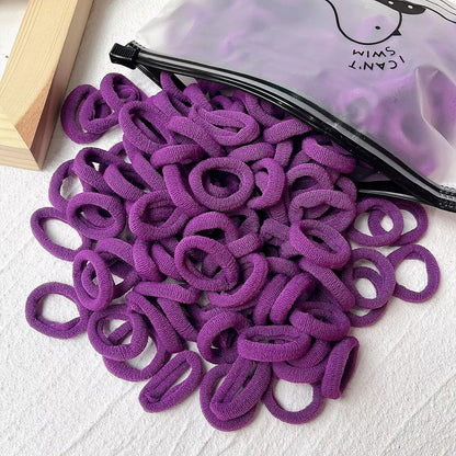 20/50Pcs Kids Elastic Hair Bands Girls Sweets Scrunchie Rubber Band for Children Hair Ties Clips Headband Baby Hair Accessories