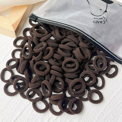 20/50Pcs Kids Elastic Hair Bands Girls Sweets Scrunchie Rubber Band for Children Hair Ties Clips Headband Baby Hair Accessories