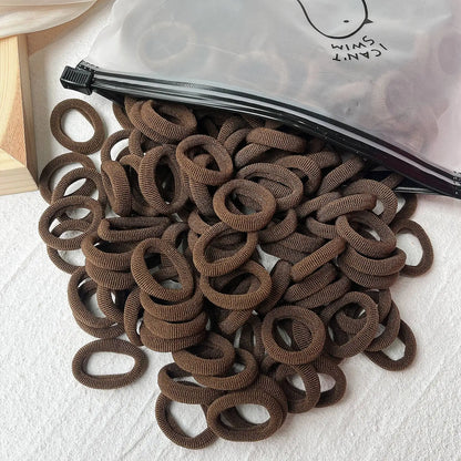 20/50Pcs Kids Elastic Hair Bands Girls Sweets Scrunchie Rubber Band for Children Hair Ties Clips Headband Baby Hair Accessories