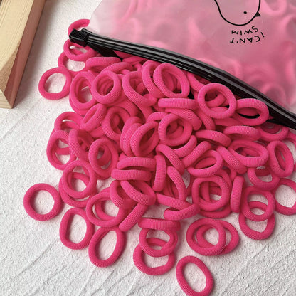 20/50Pcs Kids Elastic Hair Bands Girls Sweets Scrunchie Rubber Band for Children Hair Ties Clips Headband Baby Hair Accessories